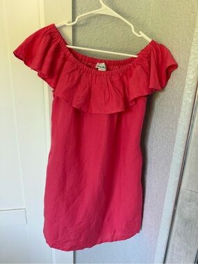 Tommy Bahama Coral Pink Elastic Waist Skirt